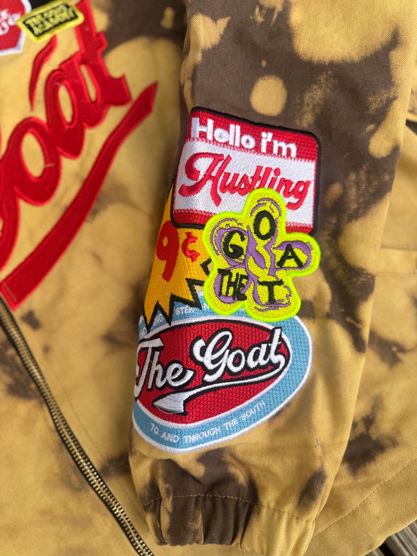 THE G.O.A.T “SMALL TOWN KID WITH BIG DREAMS” UTILITY JACKET