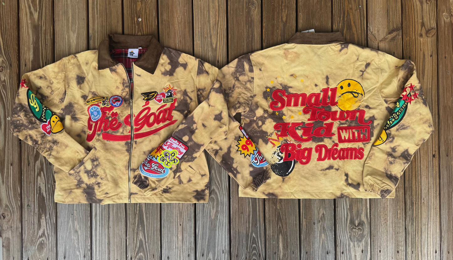 THE G.O.A.T “SMALL TOWN KID WITH BIG DREAMS” UTILITY JACKET