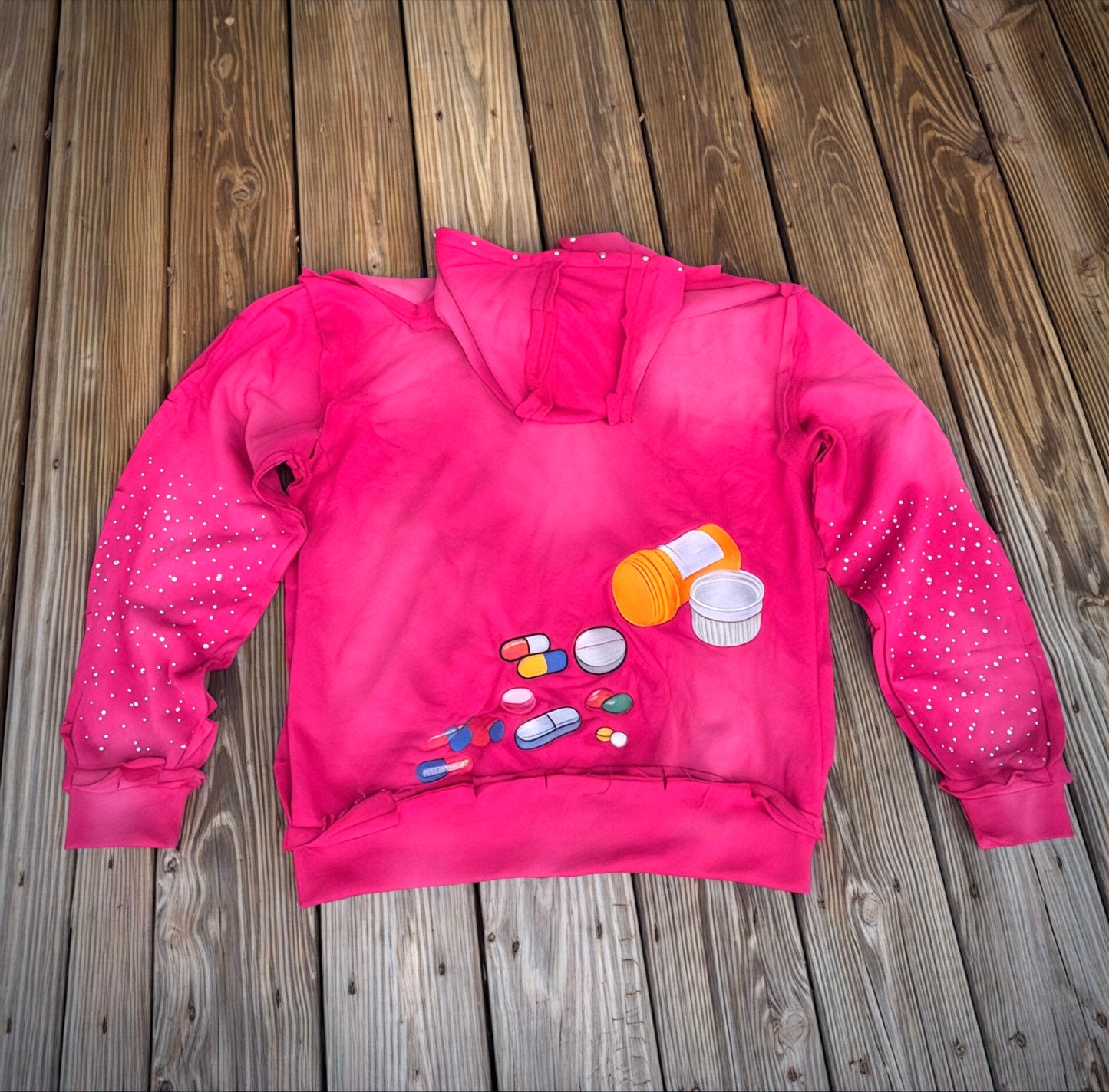 FABRICATED LOVE PINK                   🎶I GOT A THANG FOR YOU🎶     ~LOVE SICK ZIP-UP