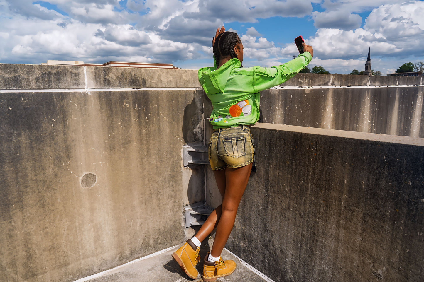 FABRICATED LOVE GREEN                   🎶I GOT A THANG FOR YOU🎶     ~LOVE SICK ZIP-UP