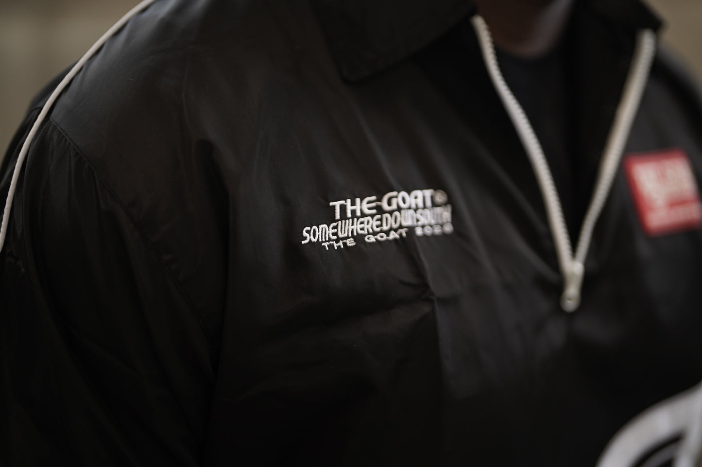 THE GOAT BLACK & WHITE WINDBREAKER SHORT SET!