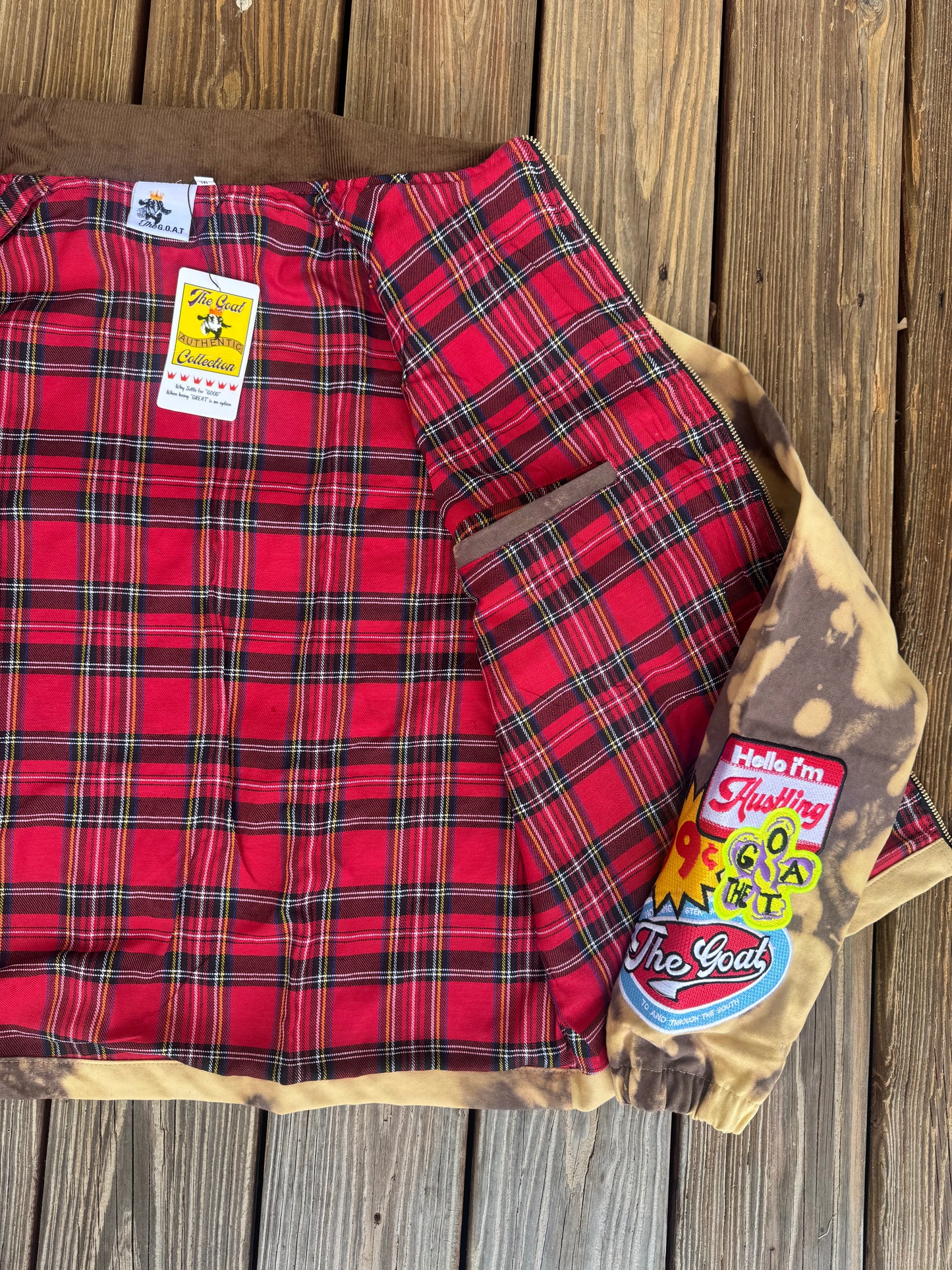 THE G.O.A.T “SMALL TOWN KID WITH BIG DREAMS” UTILITY JACKET