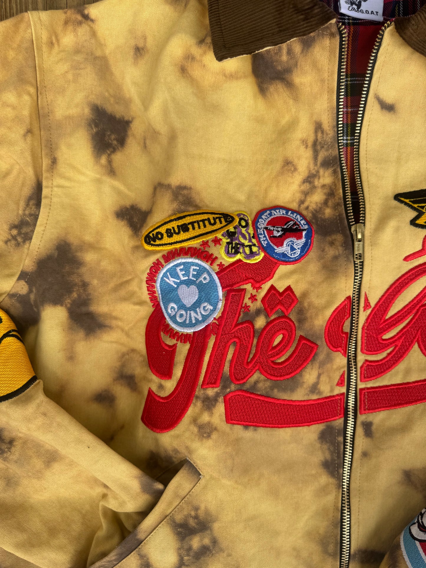 THE G.O.A.T “SMALL TOWN KID WITH BIG DREAMS” UTILITY JACKET