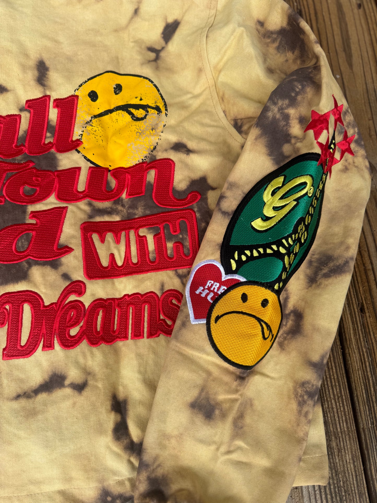 THE G.O.A.T “SMALL TOWN KID WITH BIG DREAMS” UTILITY JACKET