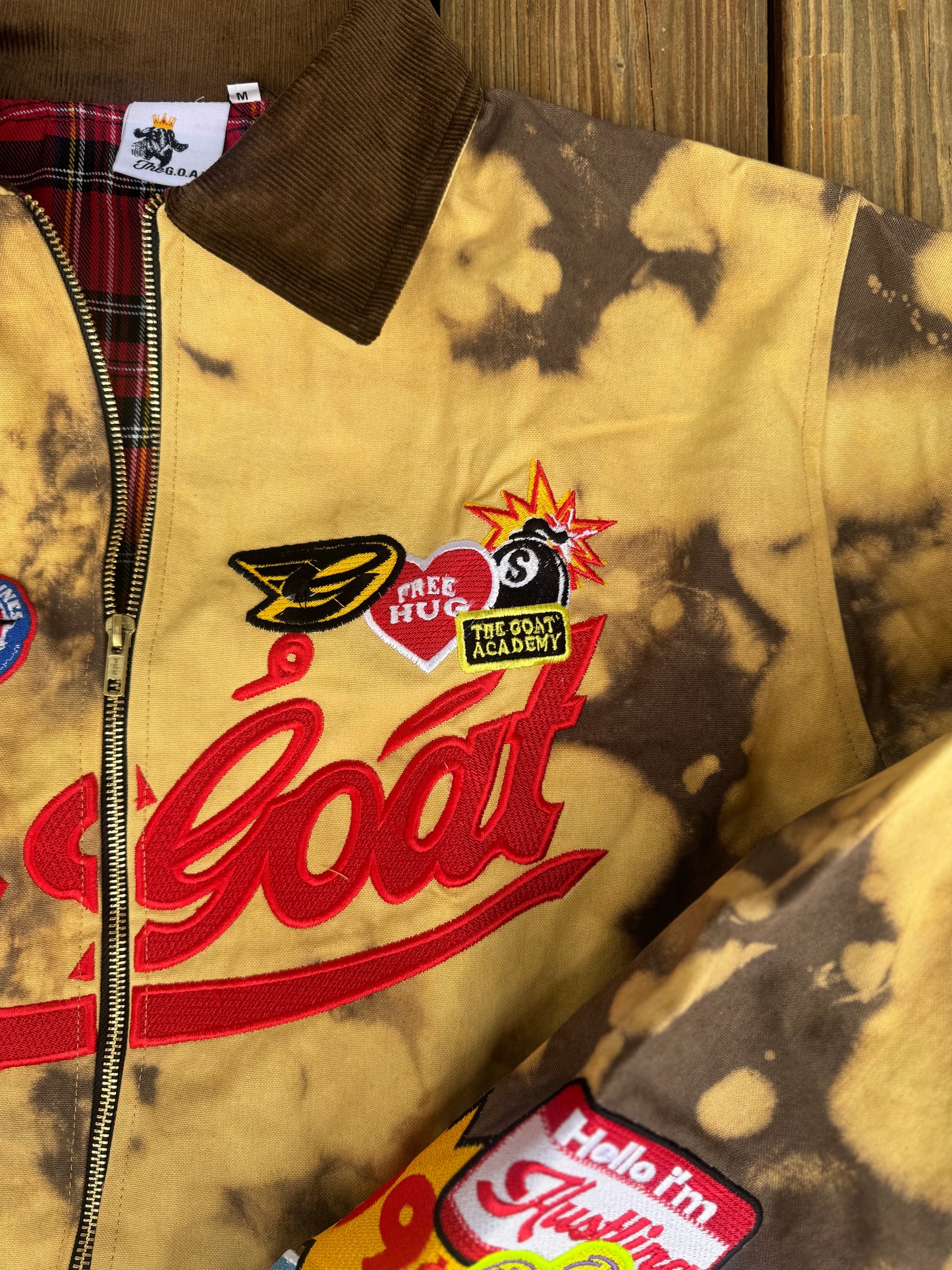 THE G.O.A.T “SMALL TOWN KID WITH BIG DREAMS” UTILITY JACKET