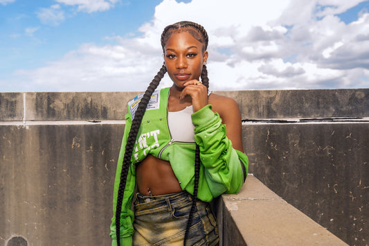 FABRICATED LOVE GREEN                   🎶I GOT A THANG FOR YOU🎶     ~LOVE SICK ZIP-UP